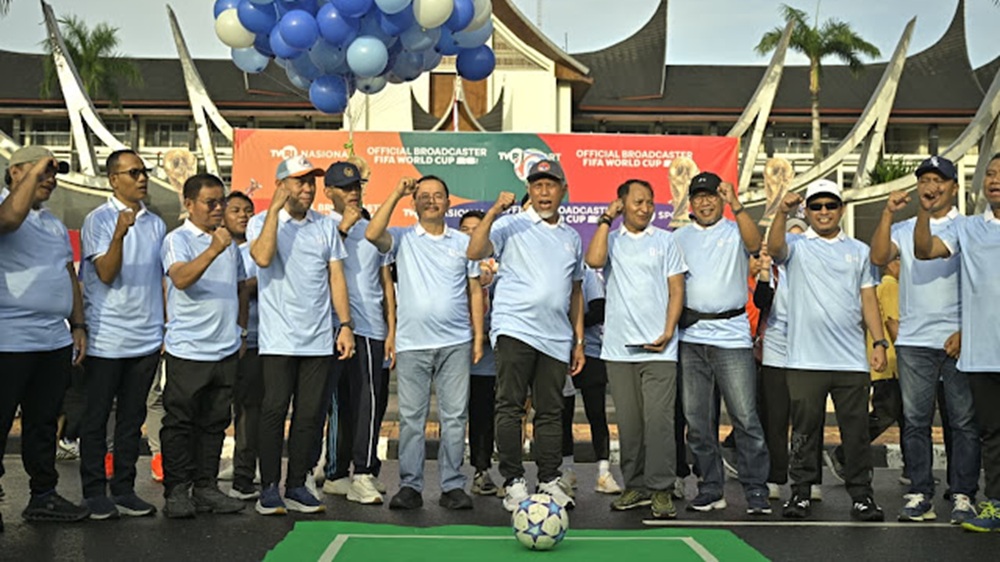 Gubernur Sumbar Apresiasi TVRI Berhasil Pegang Hak Siar FIFA World Cup 2026