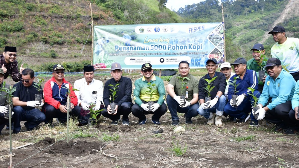 Kemenag Gandeng Bank Indonesia Tanam 5 Ribu Kopi di Aceh Tengah