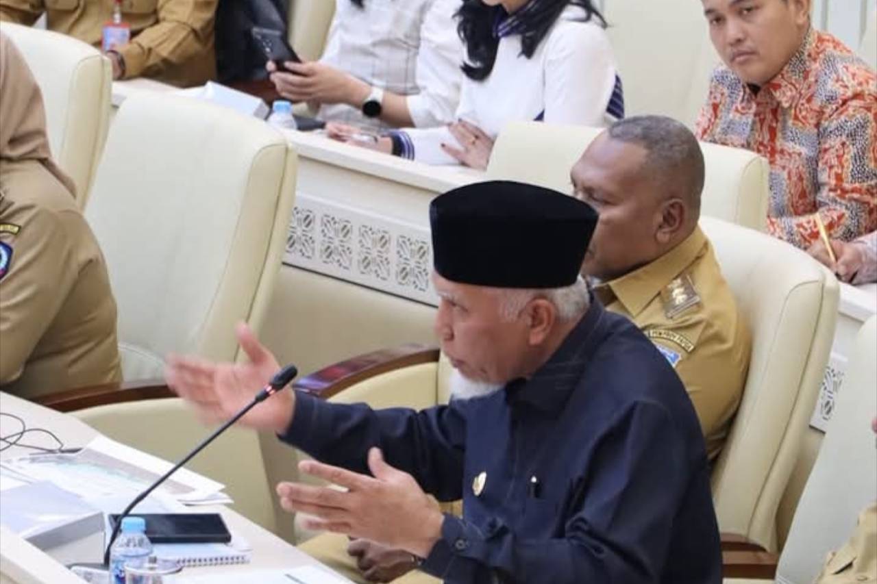 Ikuti RDP Komisi II DPR RI, Gubernur Mahyeldi Tegaskan Aset Daerah Harus Beri Manfaat Nyata