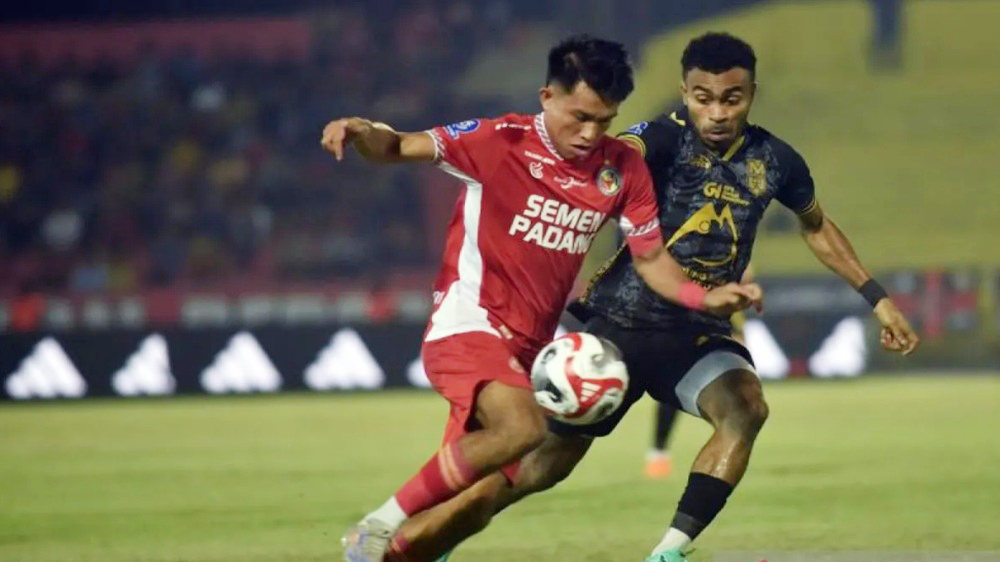 Semen Padang FC Bermain Imbang 2-2 Saat Menjamu Malut United