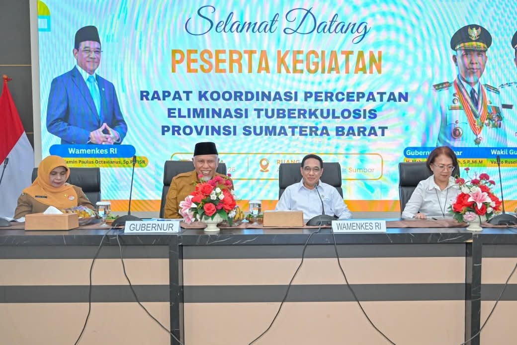 Mahyeldi Tegaskan Sumbar Siap Bergerak Bersama Pemerintah Pusat Percepat Eliminasi TBC