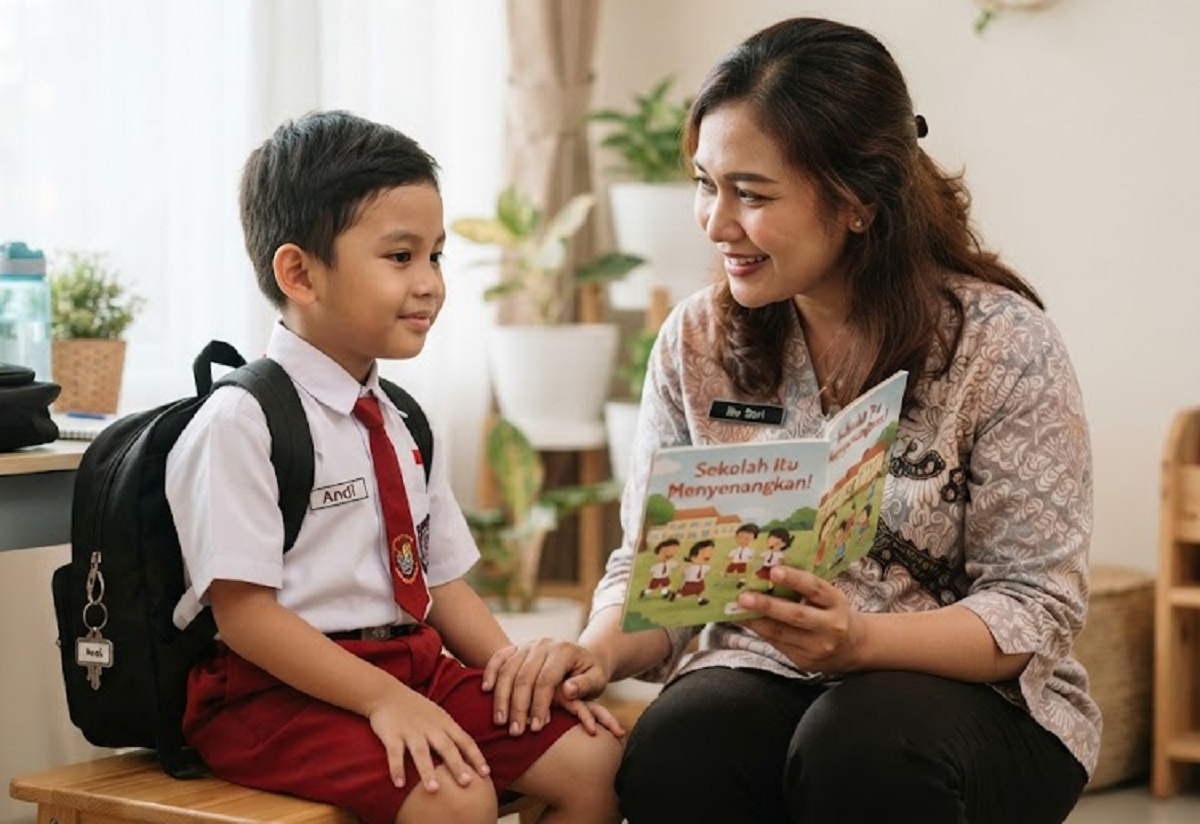 7 Langkah Taktis Siapkan Mental Anak Hadapi Hari Pertama Masuk PAUD