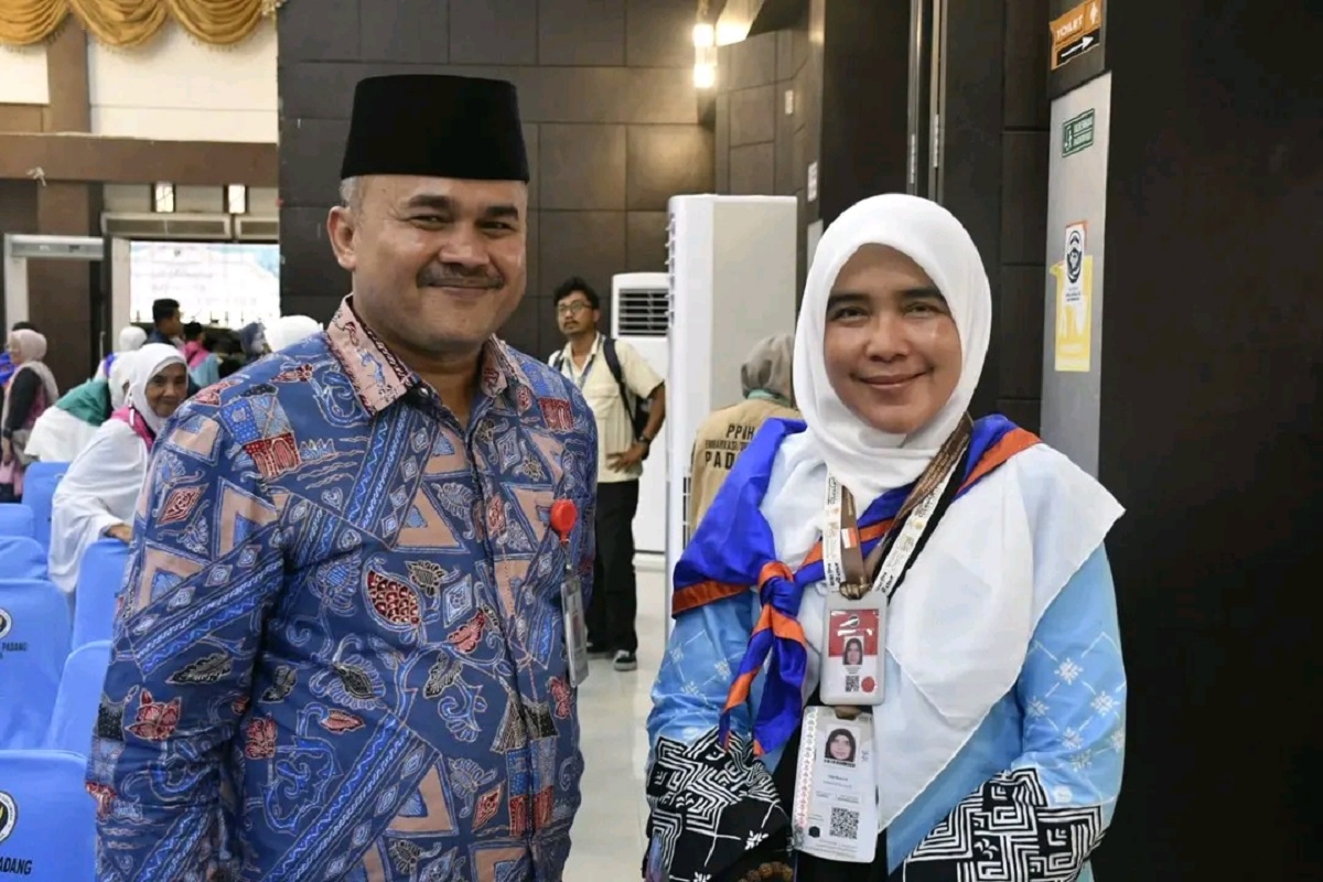 Kloter I Jemaah Haji Padang Berangkat ke Madinah, Gubernur Ingatkan Cuaca Panas