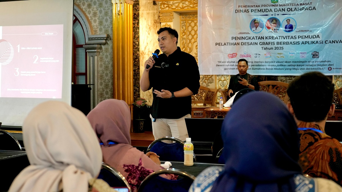Diskominfotik Sumbar Ajak Pemuda Pahami Etika Desain dan Hak Cipta di Era Digital
