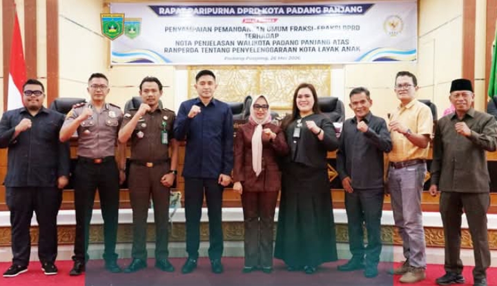 Fraksi DPRD Soroti Implementasi Ranperda Kota Layak Anak di Padang Panjang