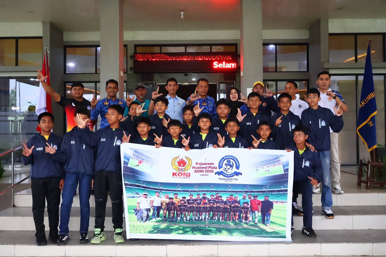 SSB Victory FS Payakumbuh Wakili Sumbar di Kejurnas Piala KONI 2026