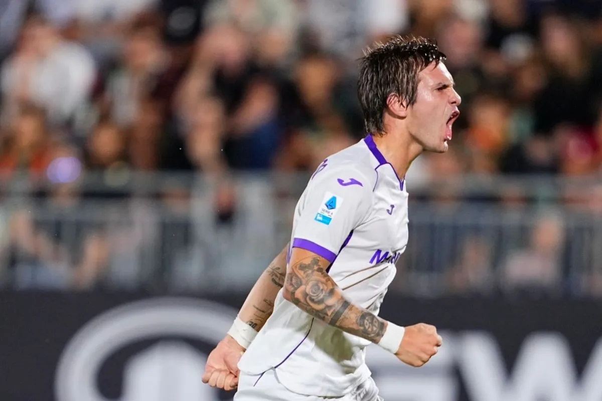 Hat-trick Franco Mastantuono Bawa Fiorentina Tundukkan Venezia 4-2 dan Akhiri Tren Negatif