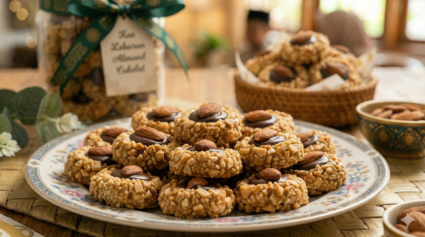 Resep Thumbprint Choco Almond untuk Lebaran, Kue Kering Cantik dengan Rasa Premium