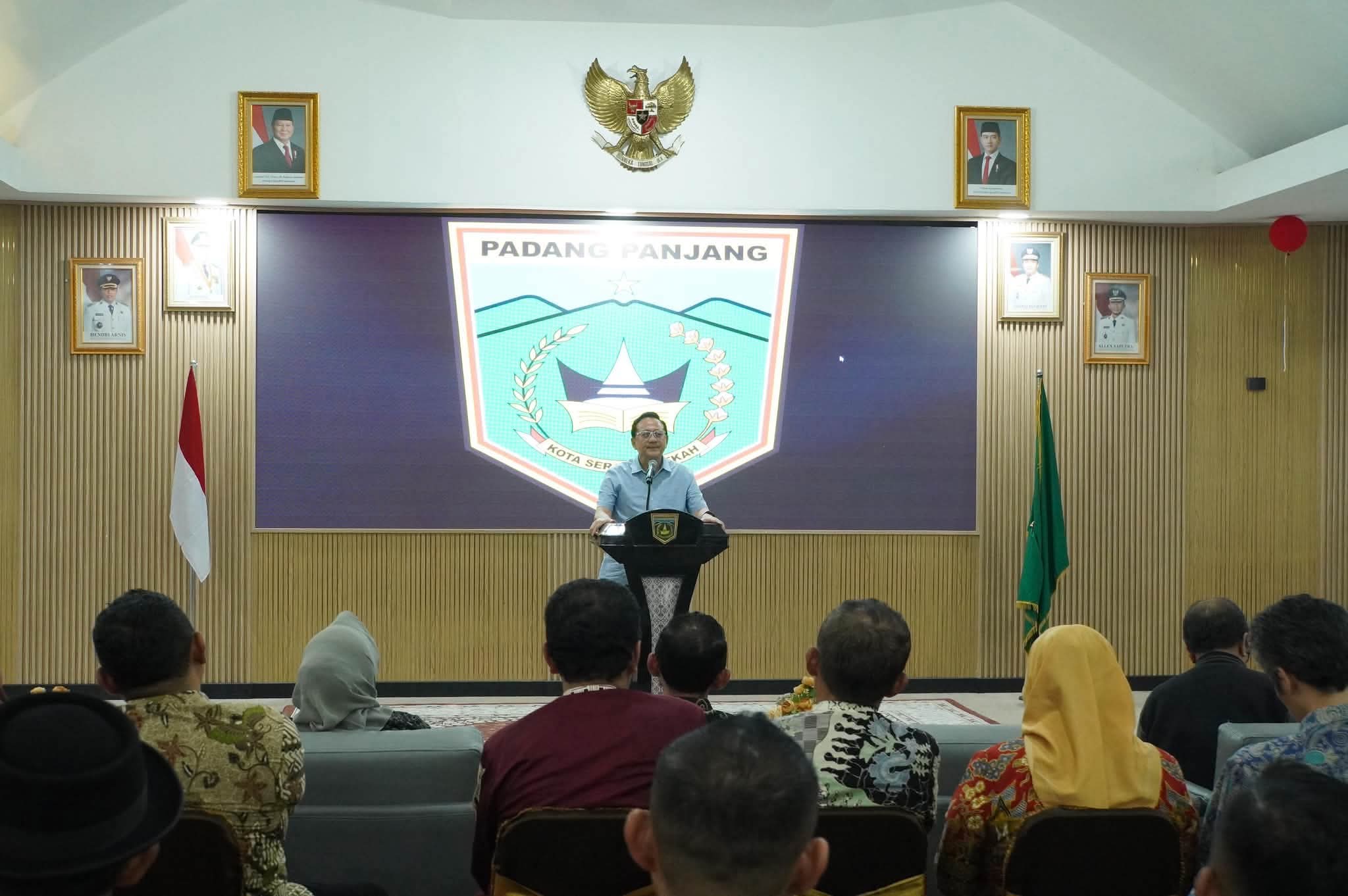 Hadapi Pemotongan TKD, Irman Gusman Dorong Padang Panjang Gaet Potensi Perantau