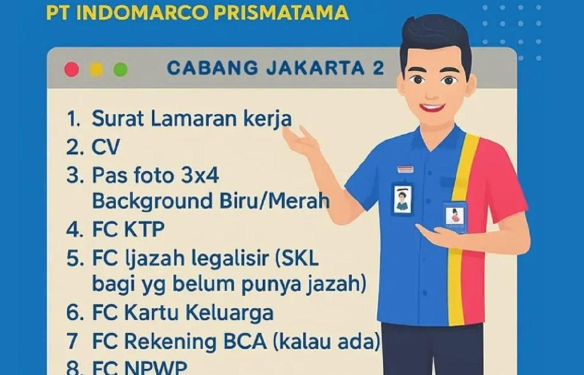 Kesempatan Kerja di Indomaret! Lulusan SMA Bisa Daftar September 2025