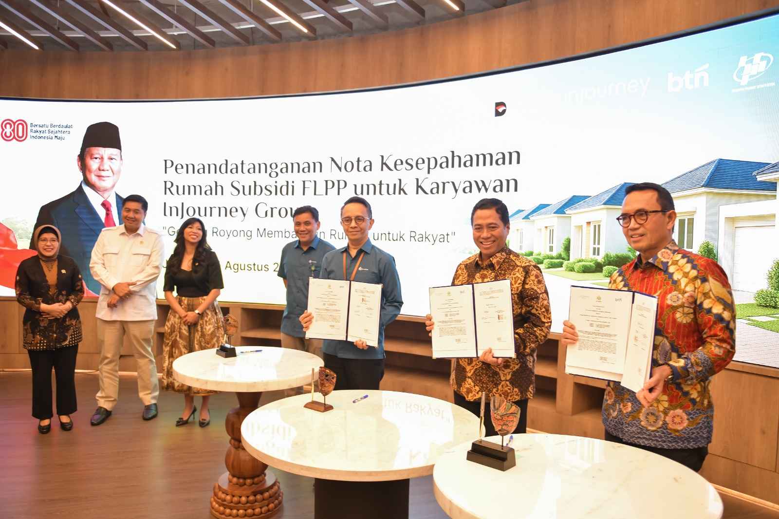 BTN Siap Salurkan KPR Subsidi untuk Karyawan InJourney Group