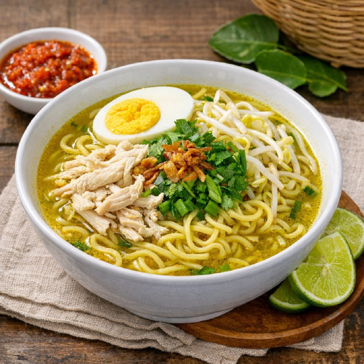 Resep Mie Rebus Soto, Perpaduan Gurih dan Segar yang Cocok Dinikmati Kapan Saja