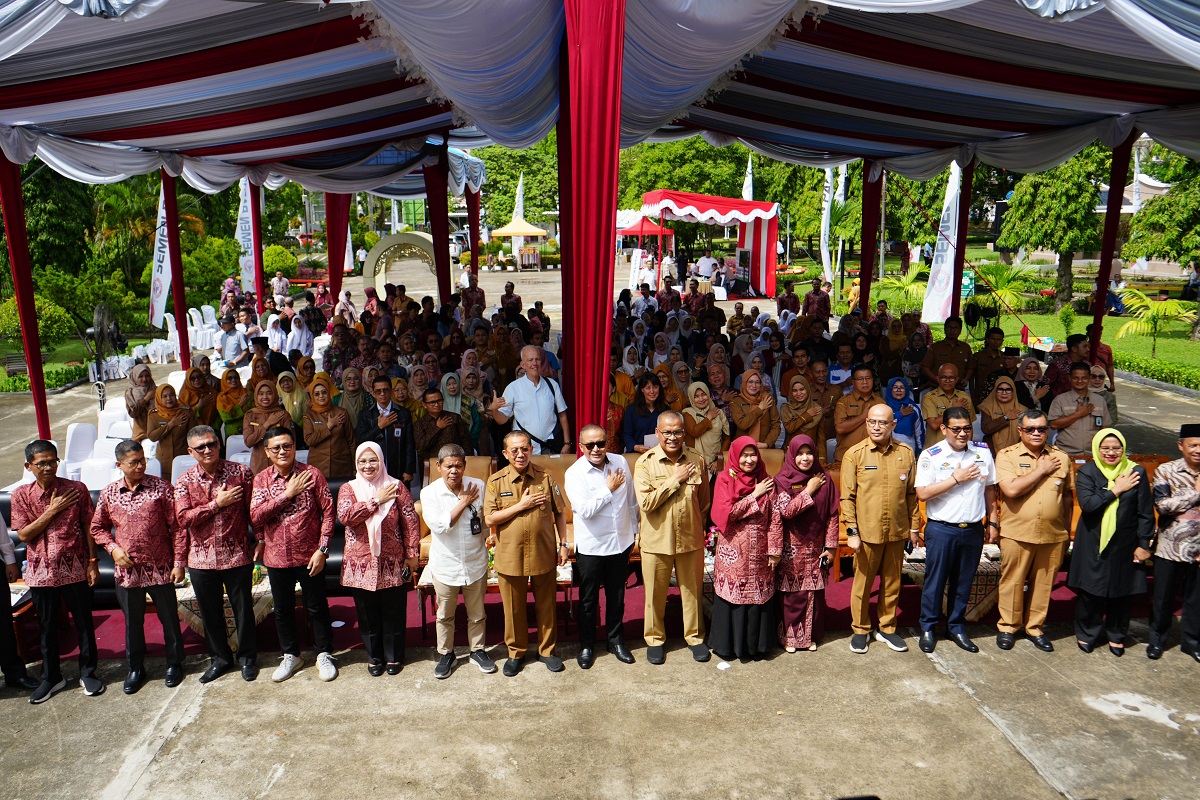 Pameran Iluminasi Manuskrip Sumatera Resmi Dibuka, Sekda Arry Tegaskan Nilai Historisnya