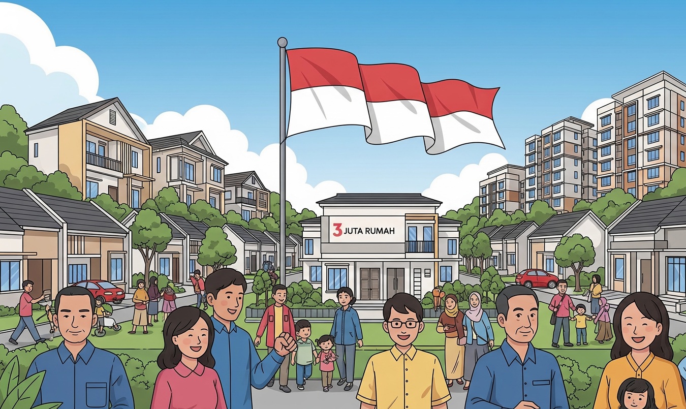 3 Juta Rumah per Tahun, Langkah Besar Atasi Krisis Perumahan Nasional