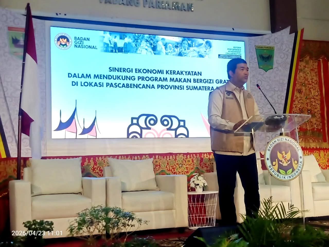 KDMP dan UMKM Jadi Mitra Strategis Program MBG di Sumbar