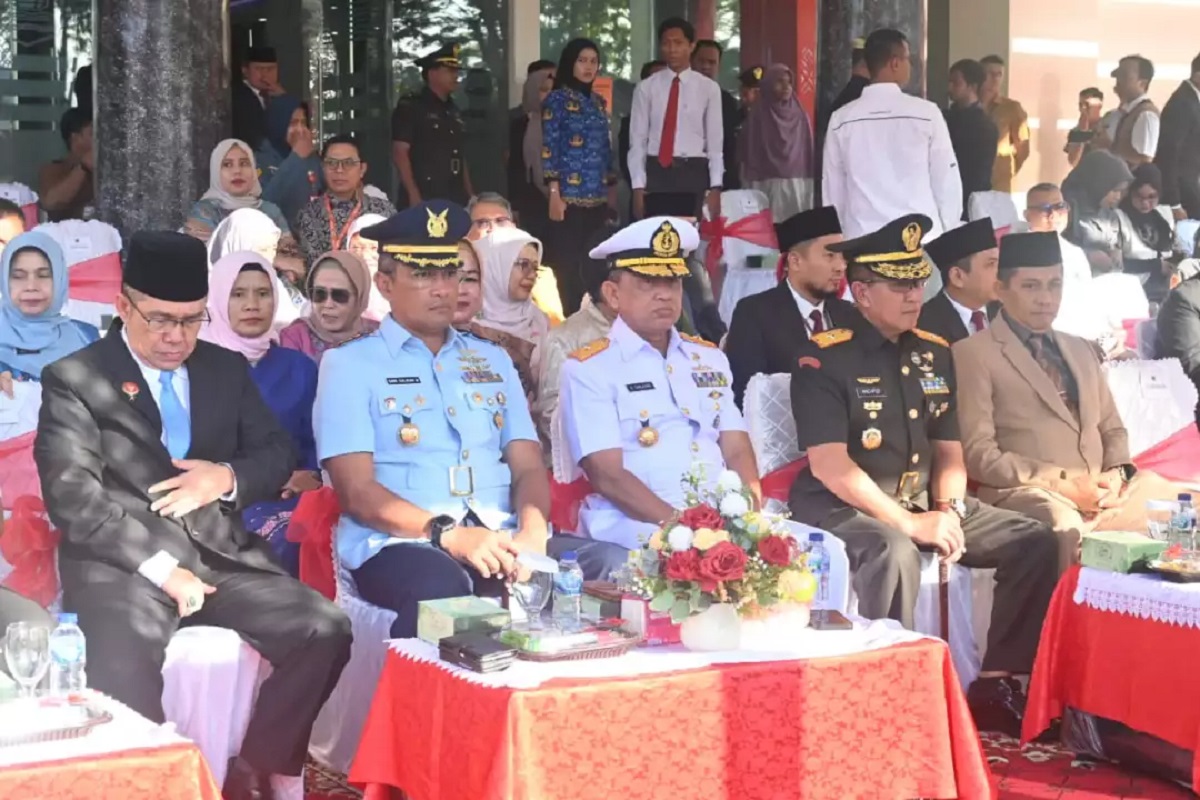 Danlanud Sutan Sjahrir Hadiri Upacara Harkitnas ke-117 di Kantor Gubernur Sumbar