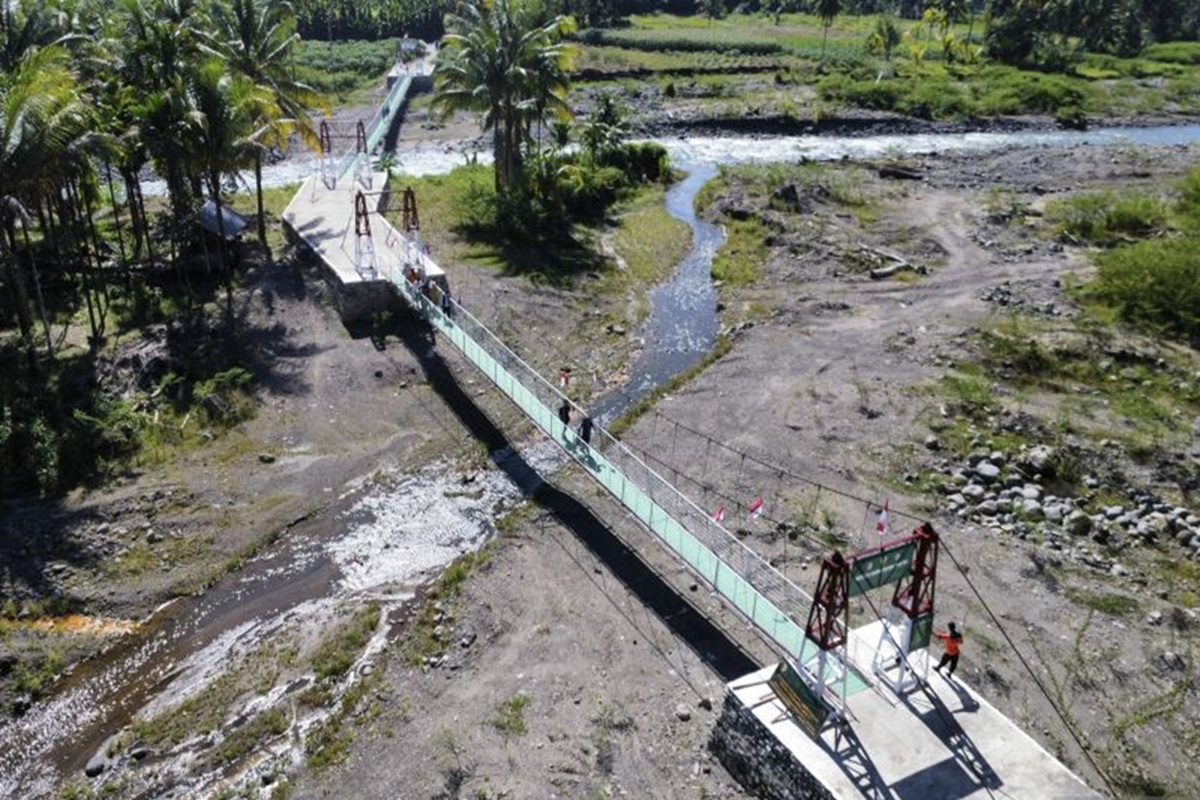 Jembatan Garuda Merah Putih Pulihkan Akses Warga Sumbar Pasca Bencana Hidrometeorologi