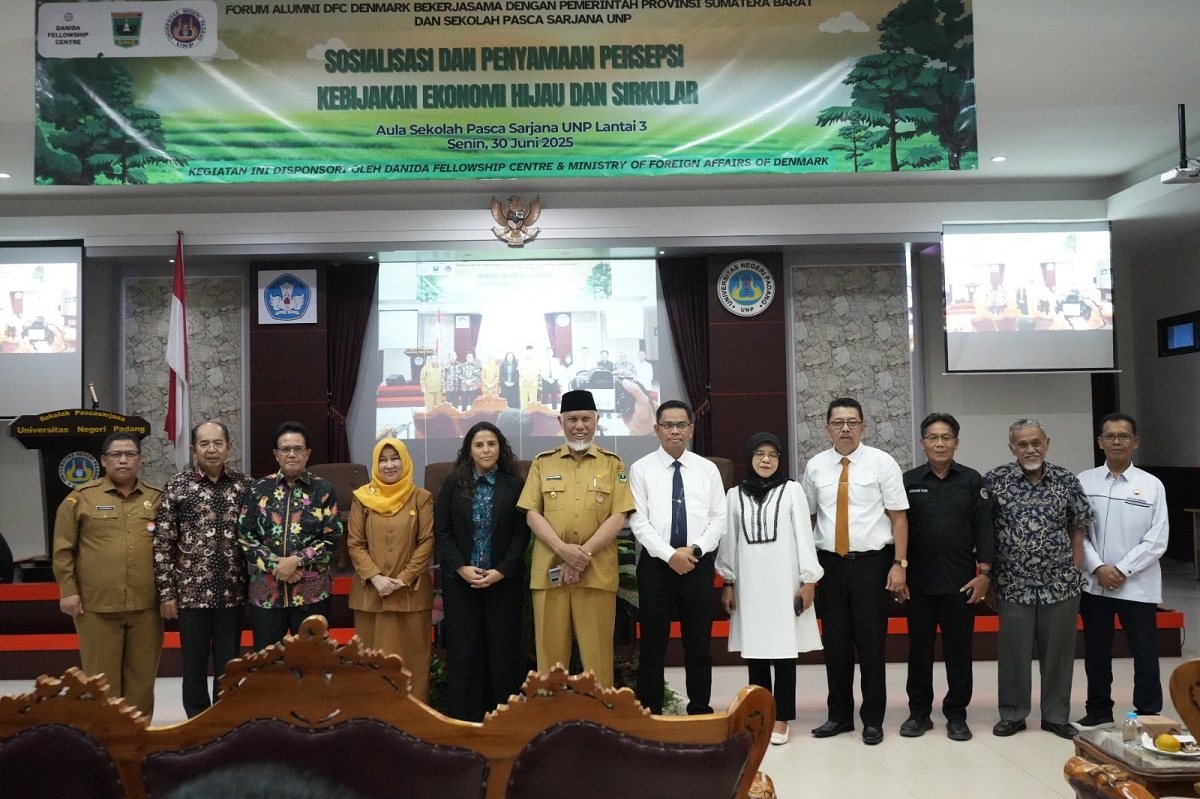 Pemprov Sumbar dan Denmark Sinergi Bangun Ekonomi Hijau Berbasis Nagari