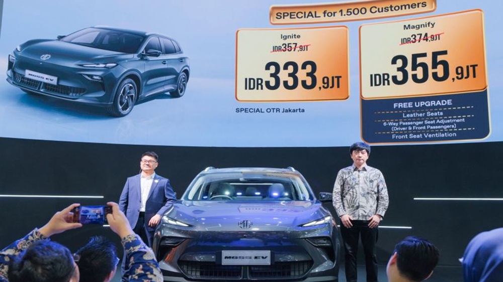 MG S5 EV Mengaspal di IIMS 2026, Dibanderol Mulai Rp357,9 Juta