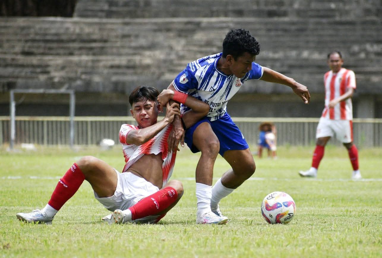 Menang Telak 7-1 atas Kompak FC, PSP Padang Kuasai Leg I Semifinal Liga 4 Sumbar