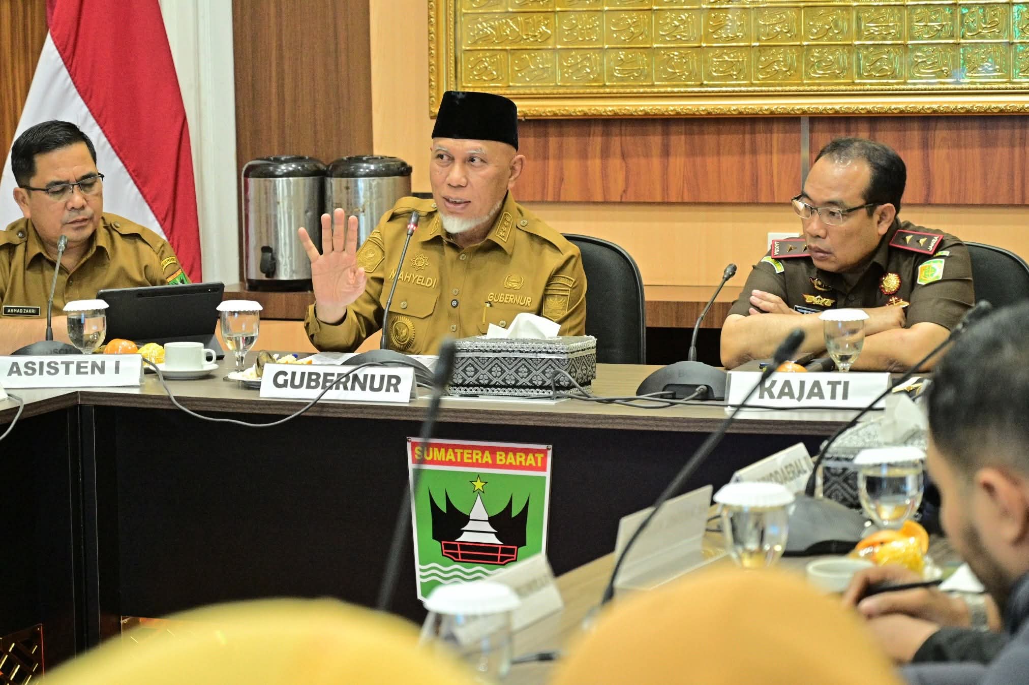 Ancaman Narkoba Hingga LGBT, Gubernur Mahyeldi Kumpulkan Forkopimda Sumbar Susun Langkah Terpadu