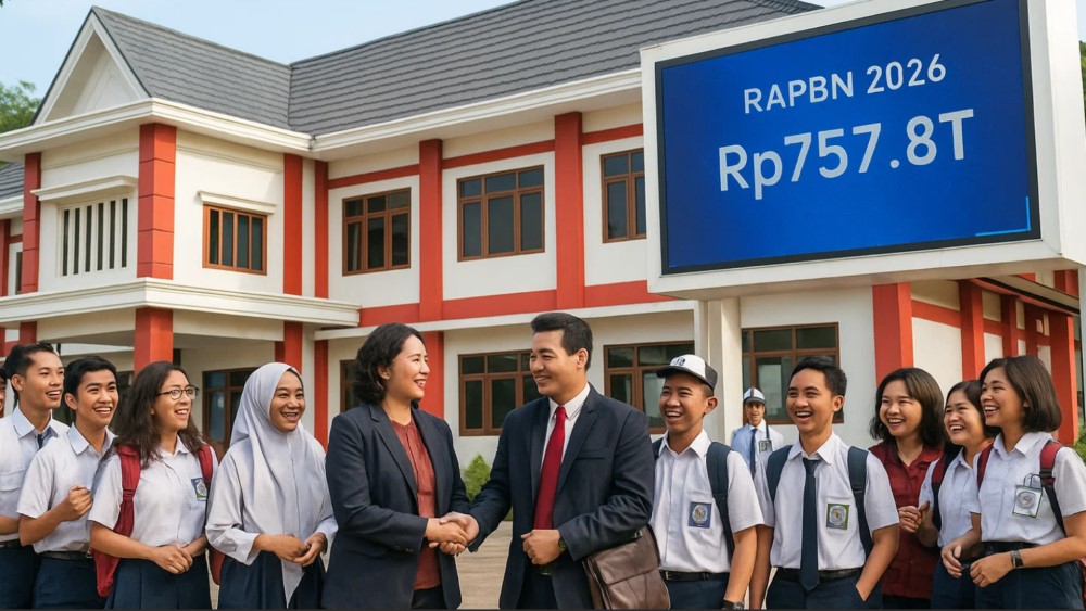Menuju Indonesia Emas 2045, Pemerintah Gelontorkan Rp757,8 Triliun untuk Pendidikan