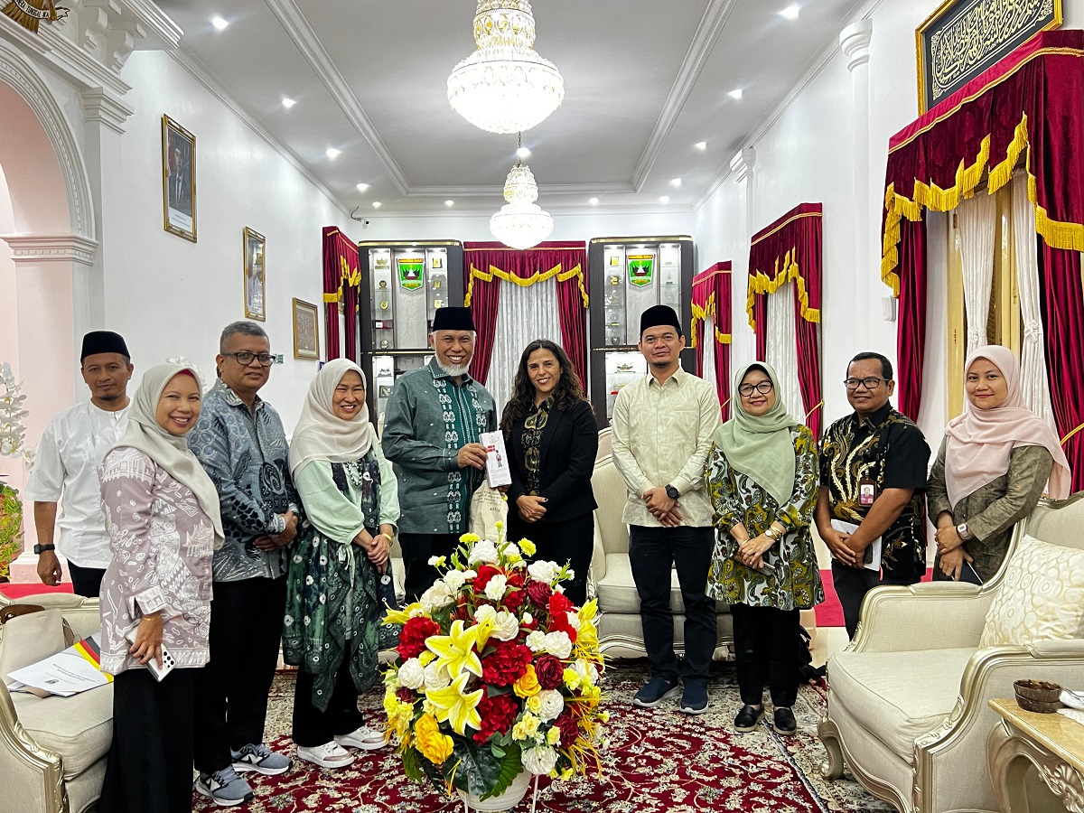 Gubernur Mahyeldi Terima Kedutaan Denmark, Bahas Kerja Sama Ekonomi Hijau dan Pengelolaan Sampah