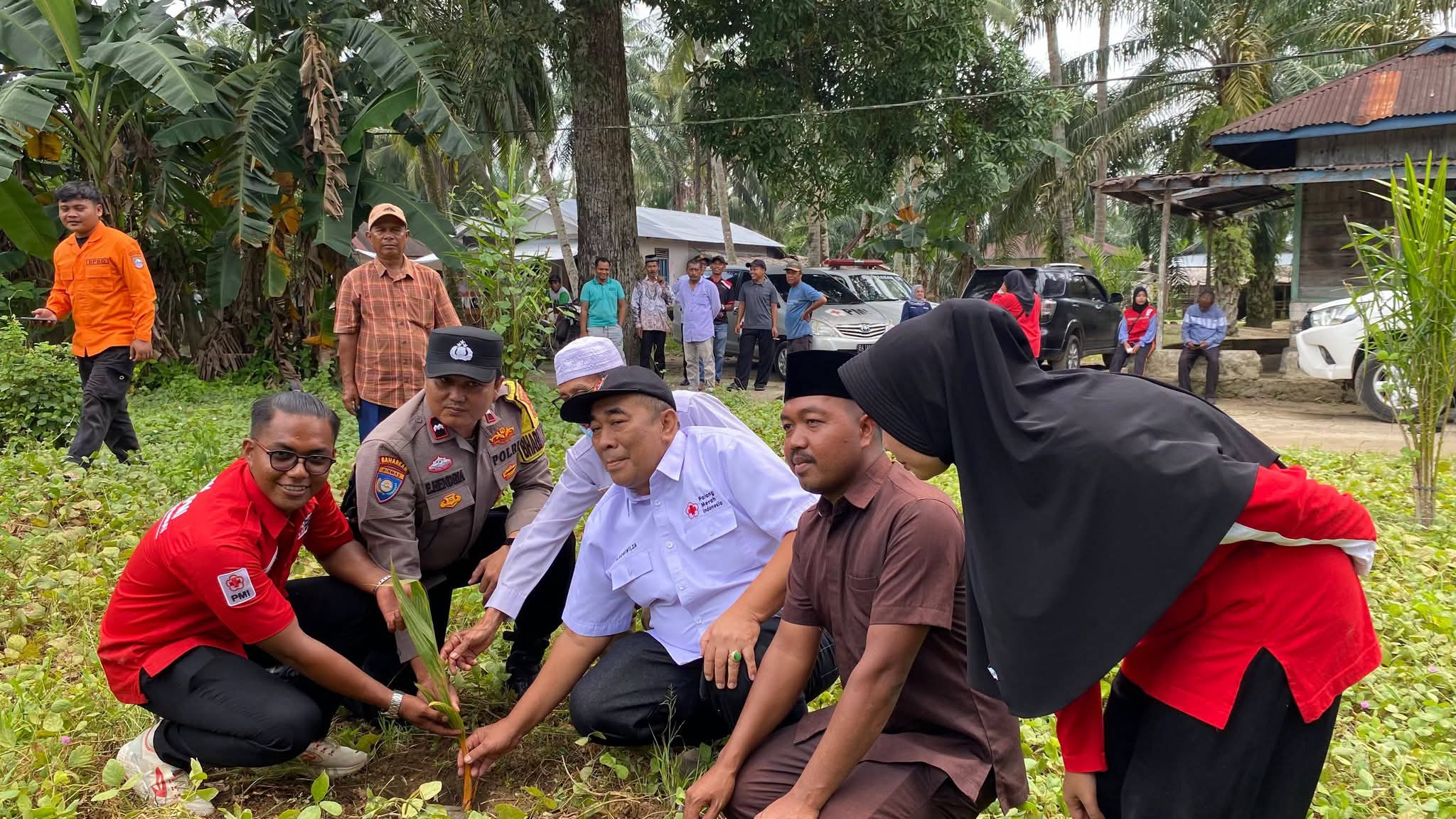 PMI Pasbar Perkuat Kesiapsiagaan Bencana Berbasis Masyarakat di Rantau Panjang
