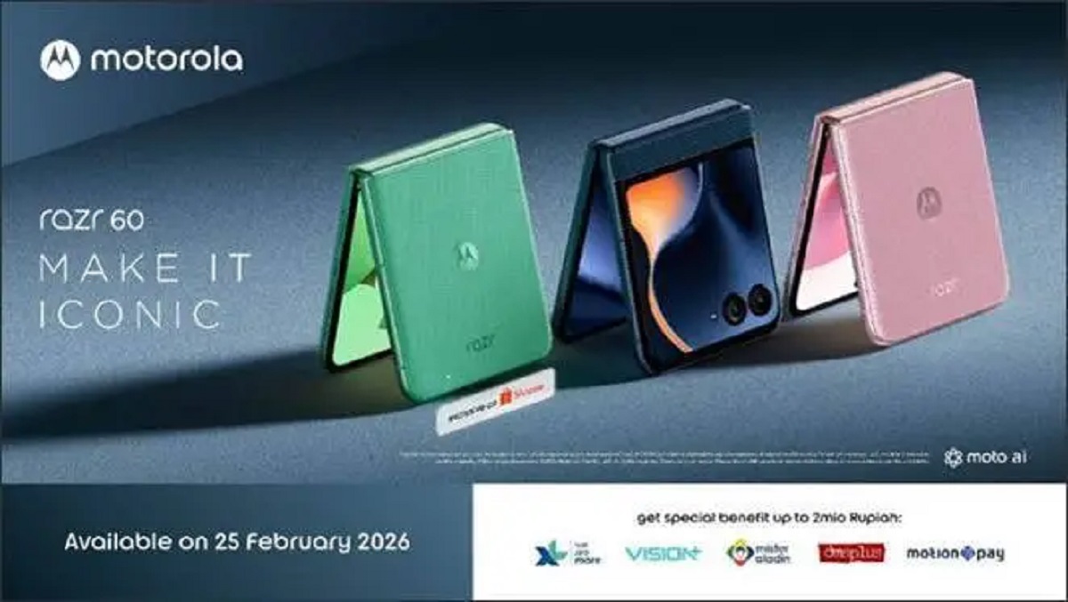 Pasar Ponsel Lipat RI Memanas, Motorola Razr 60 Siap Tantang Dominasi Pemain Lama