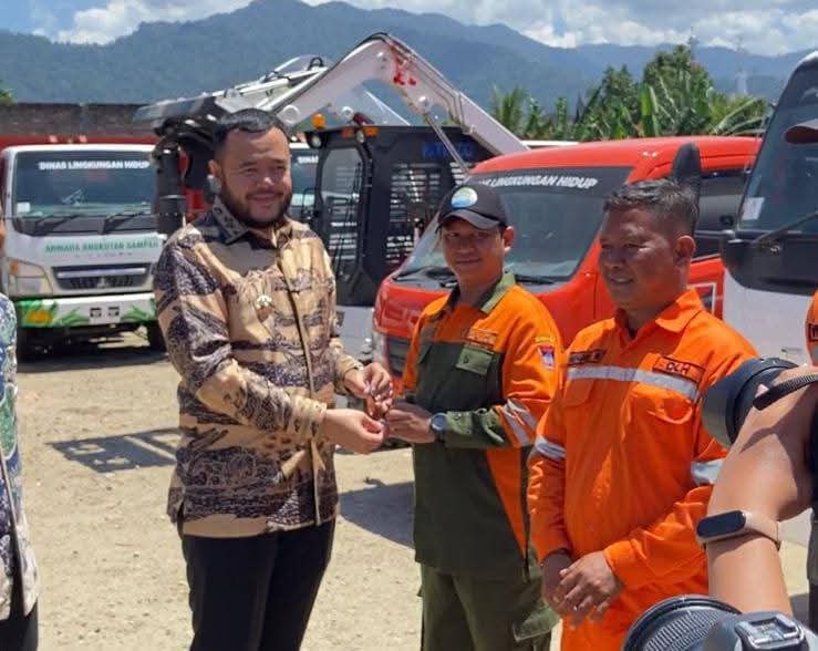 Wujudkan Kota Bersih dan Nyaman, Pemko Padang Tambah 48 Armada Kebersihan Baru