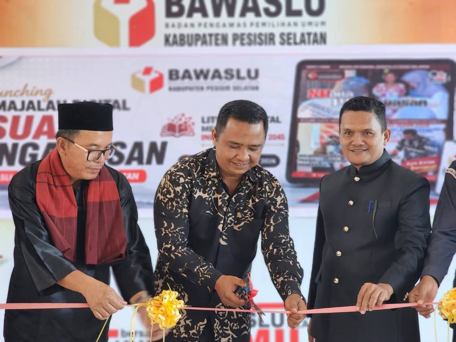 Bawaslu Pessel Luncurkan Majalah Digital Suara Pengawasan, Pertama di Sumbar