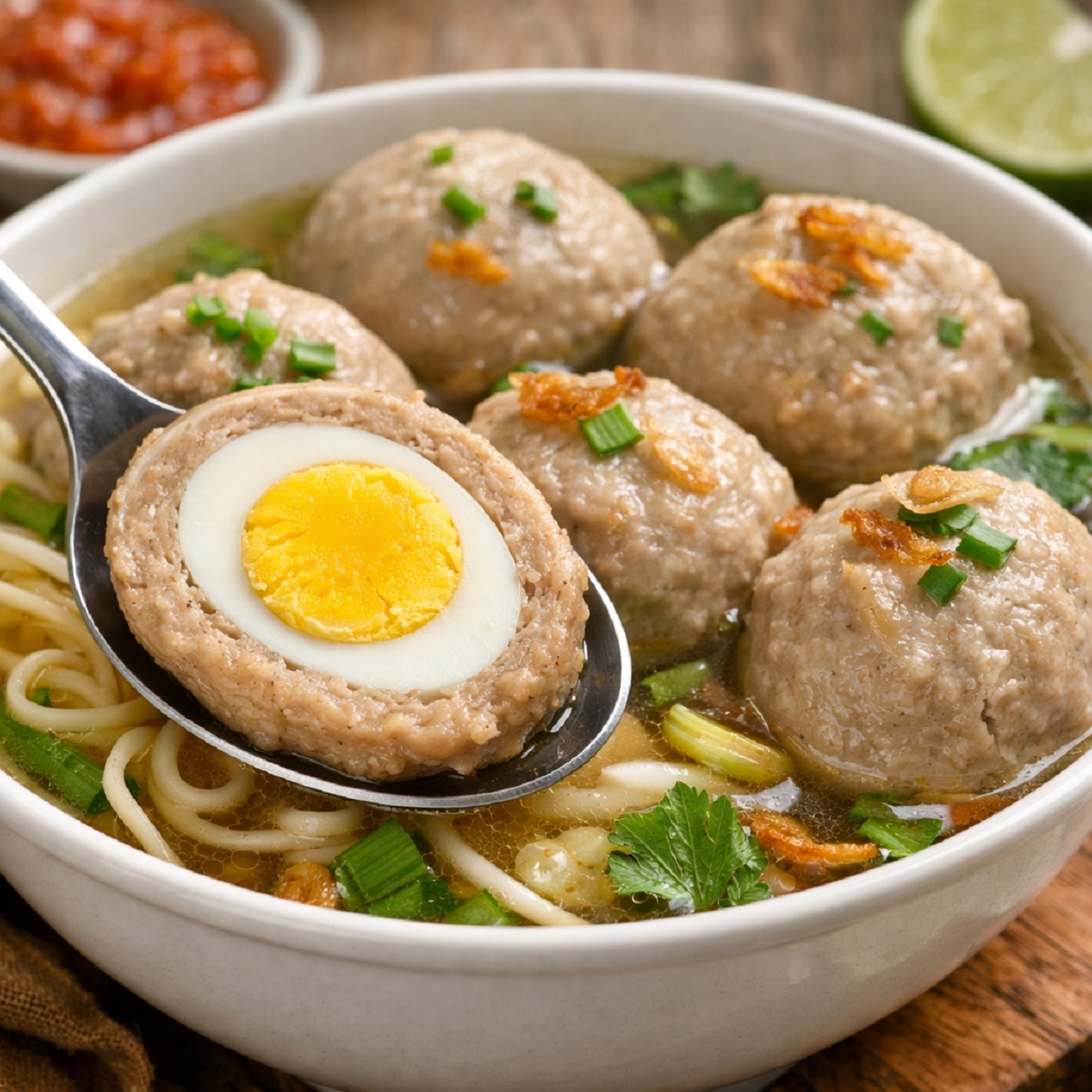 Bakso Telur, Sajian Rumahan Favorit yang Gurih dan Mudah Dibuat