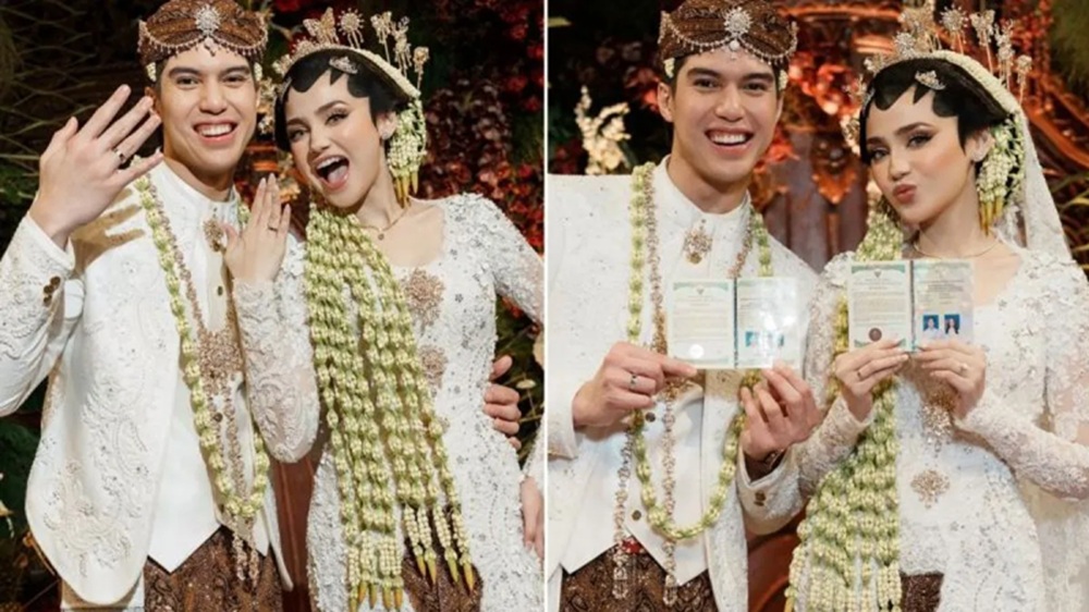 Selamat! Akad Nikah El Rumi dan Syifa Hadju dalam Balutan Adat Jawa