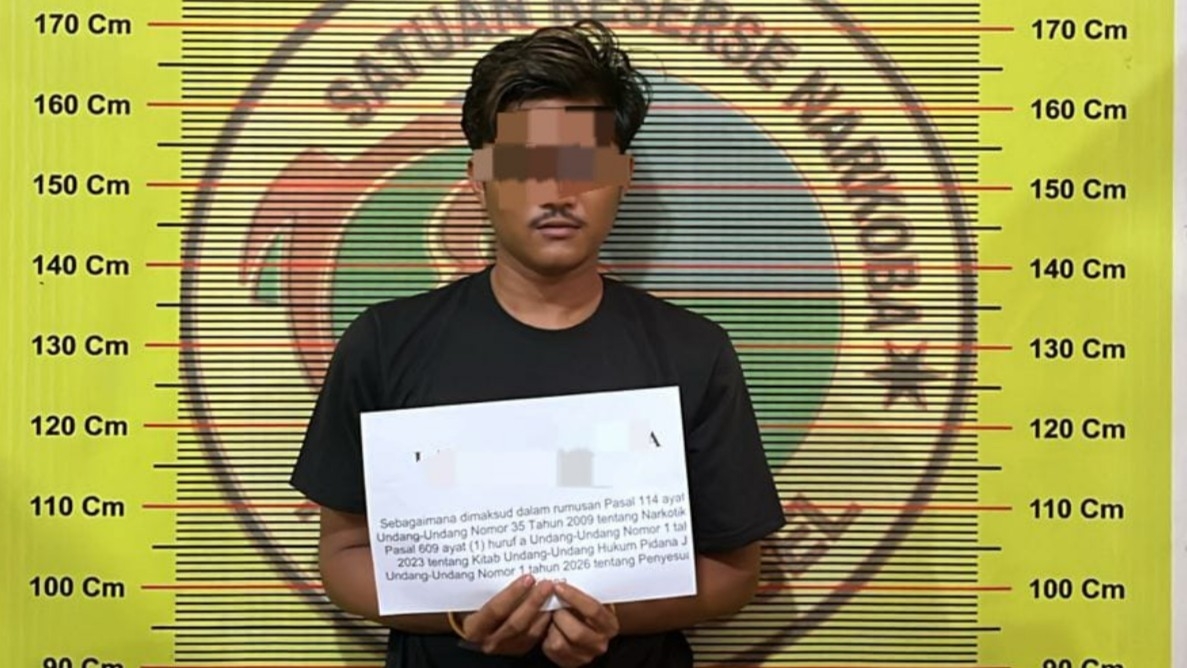 Kedapatan Simpan 48 Paket Sabu, Pelajar Ini di Pesisir Selatan Ditangkap Polisi