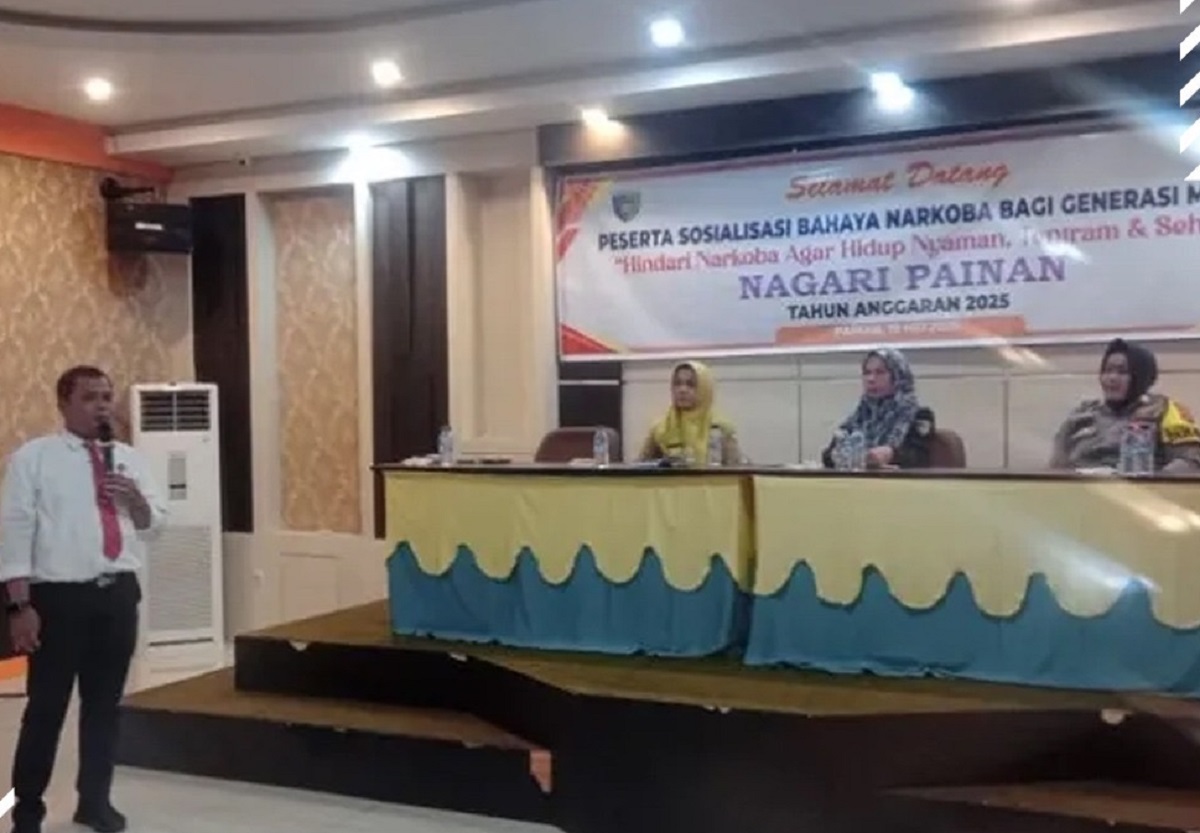 Kasat Resnarkoba Polres Pesisir Selatan Ajak Pelajar Katakan Tidak pada Narkoba