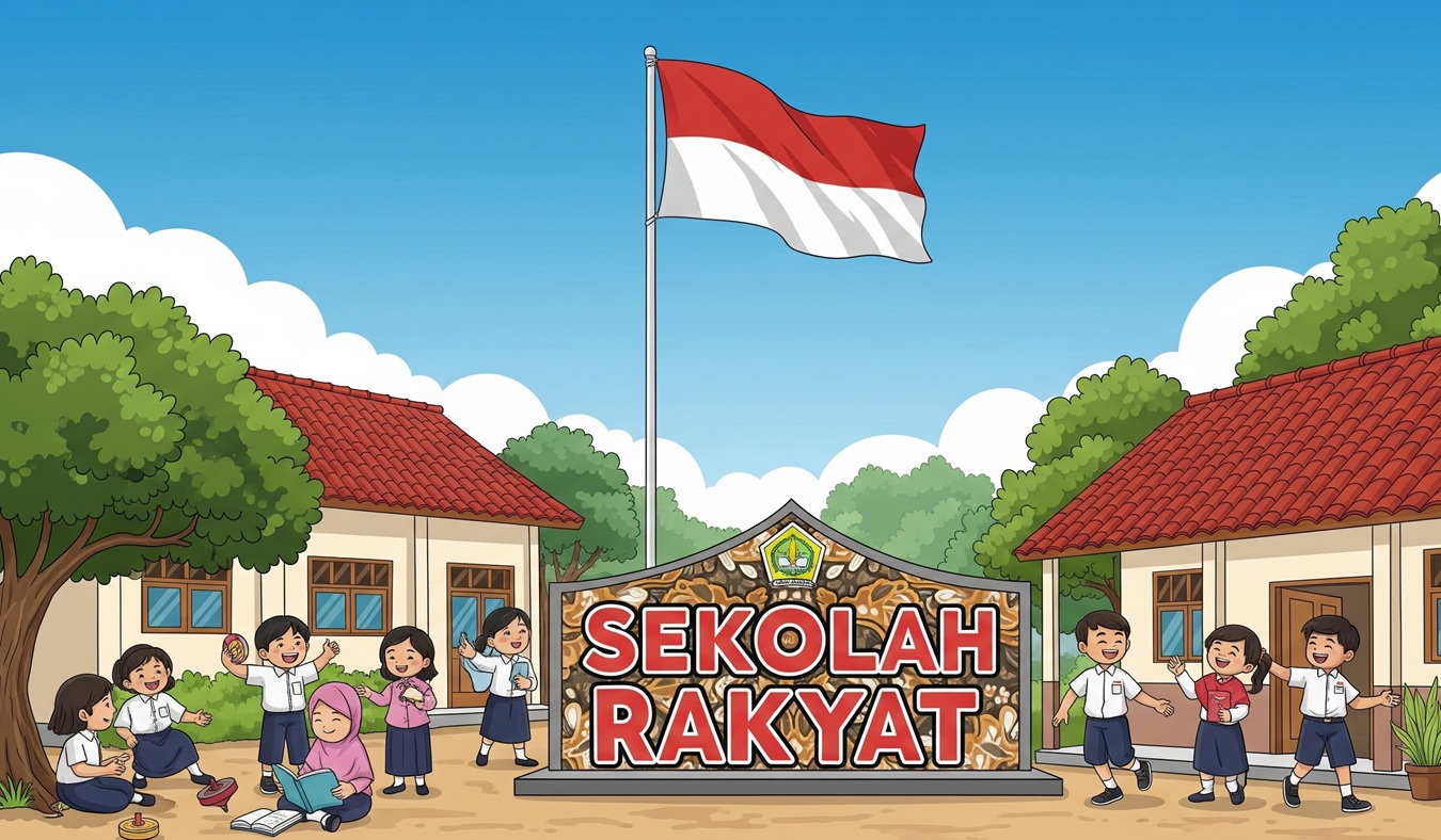 Sekolah Rakyat 2025 Hadirkan Pendidikan Modern Gratis Berbasis AI