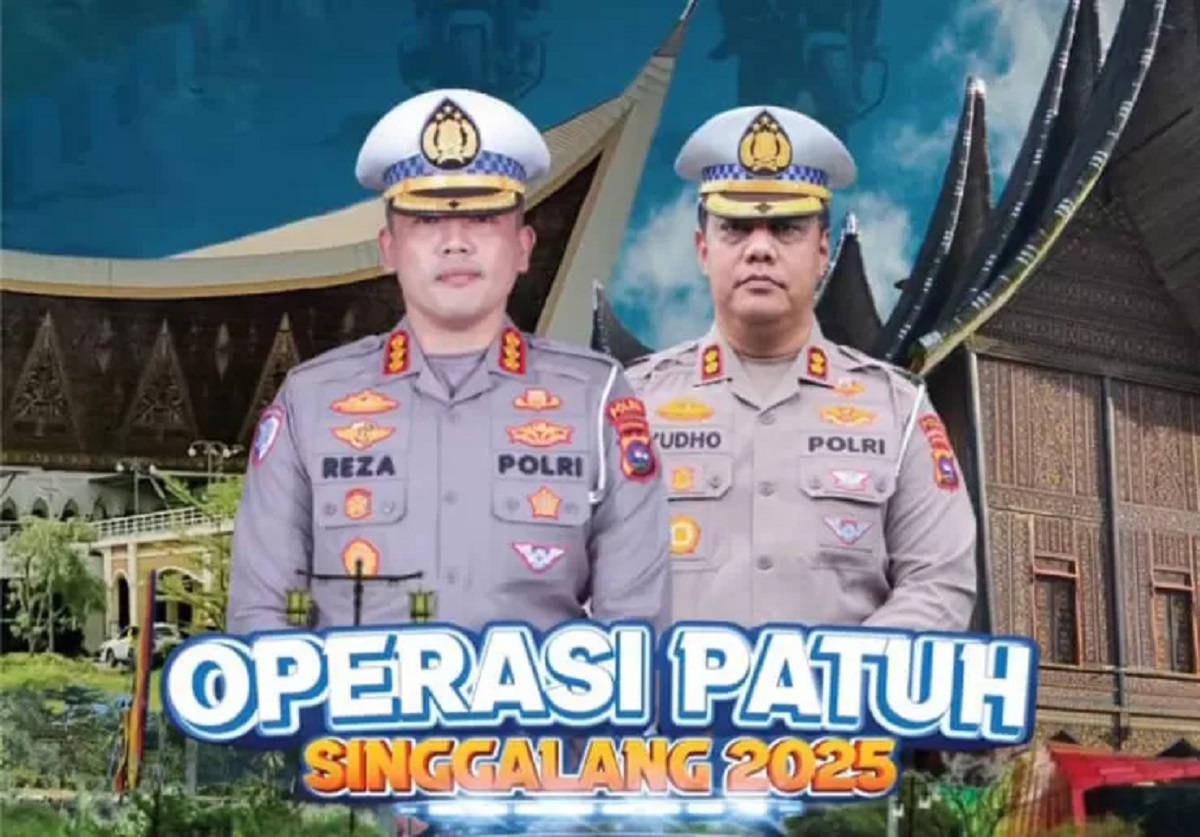 Operasi Patuh Singgalang 2025 Dimulai 14 Juli, Pengendara di Sumbar Wajib Tertib Berlalu Lintas