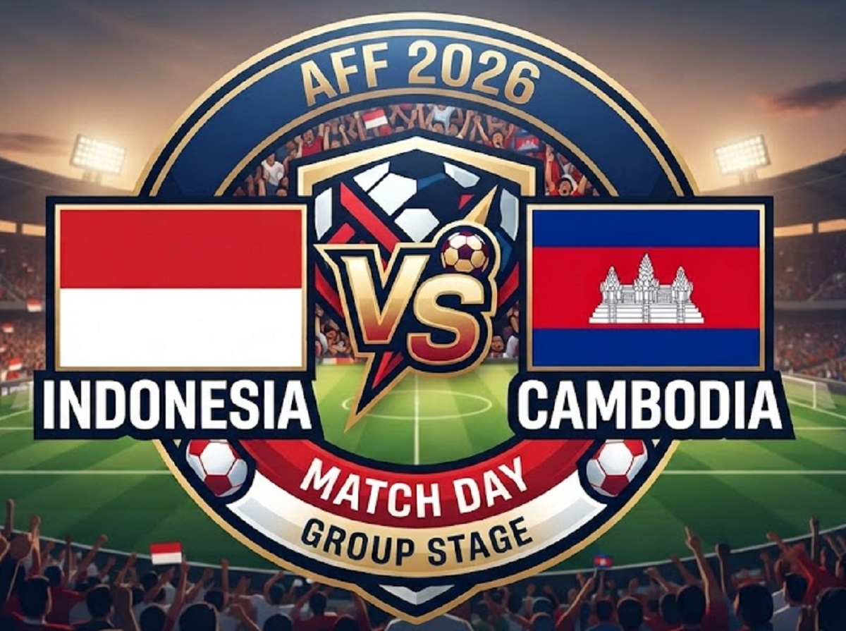 Tempat Menonton Indonesia vs Kamboja di Piala AFF 2026