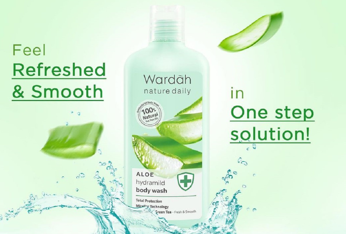 Wardah Rilis Body Wash dengan Micellar Technology, Mandi Bersih Tanpa Bikin Kulit Kering