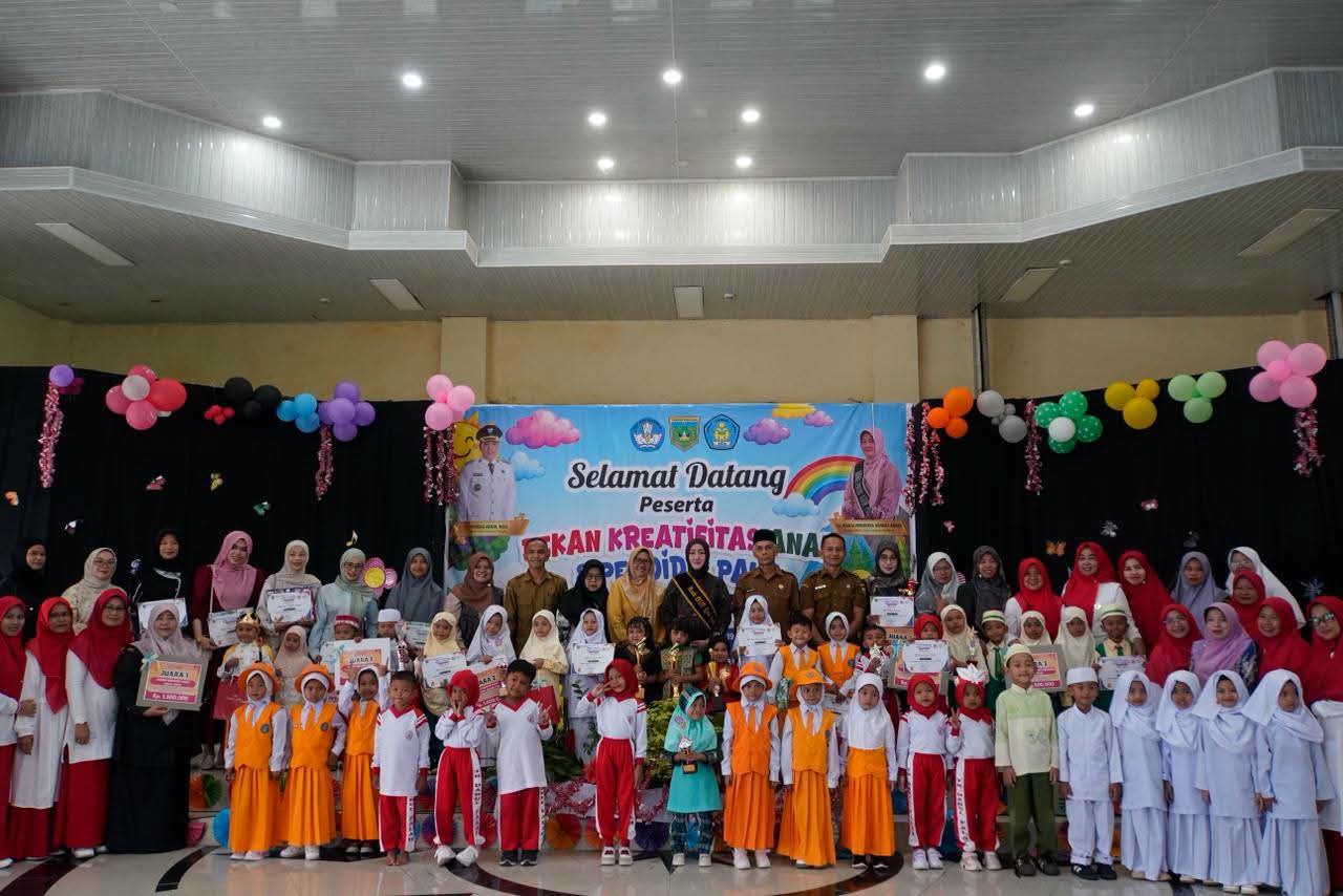 Tutup Pekan Kreativitas, Bunda PAUD Padang Panjang: Berani Tampil dan Belajar