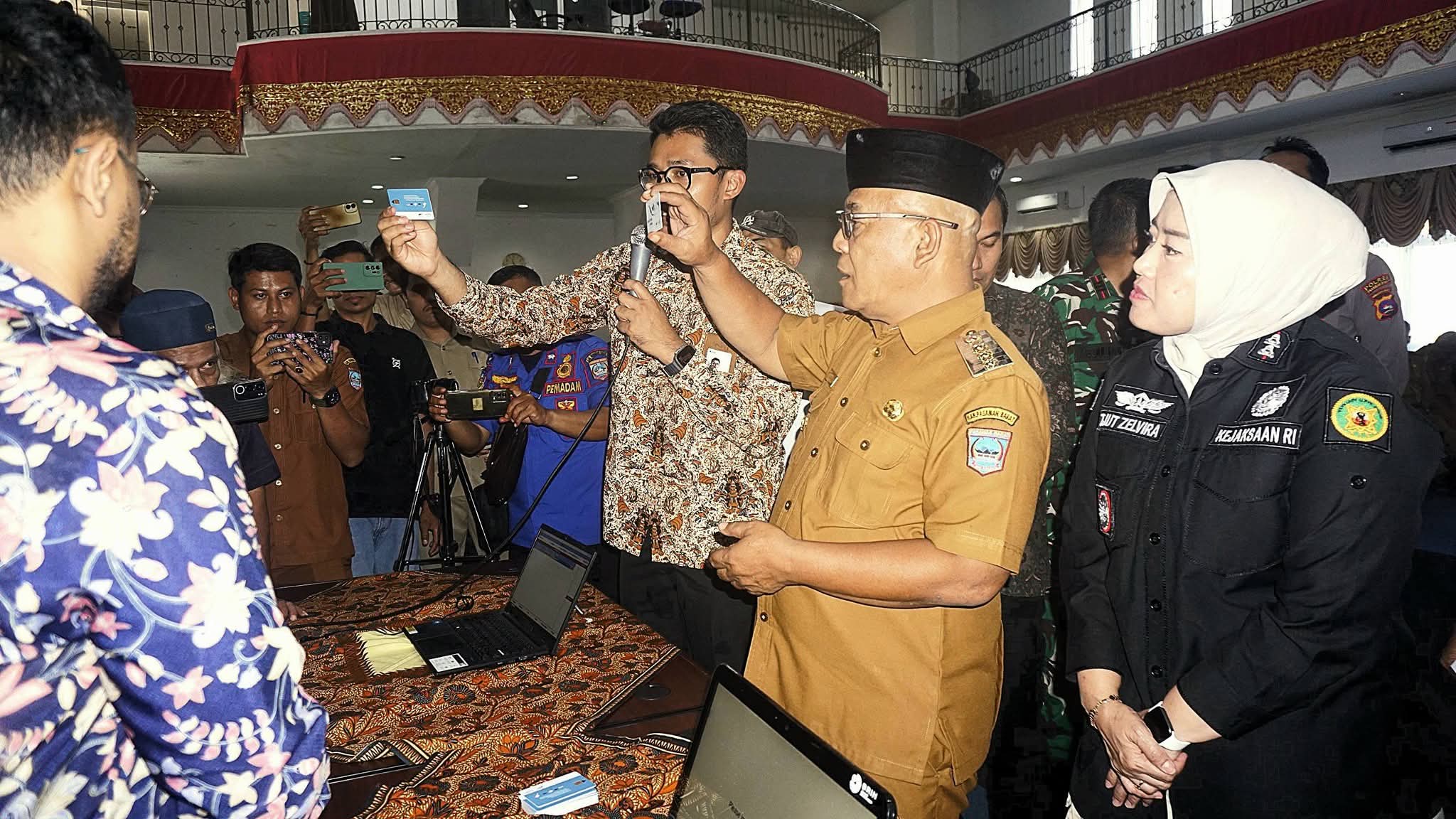 Pasbar Luncurkan e-Voting Pilwana 2026, Bupati Yulianto: Sistem Aman dan Transparan