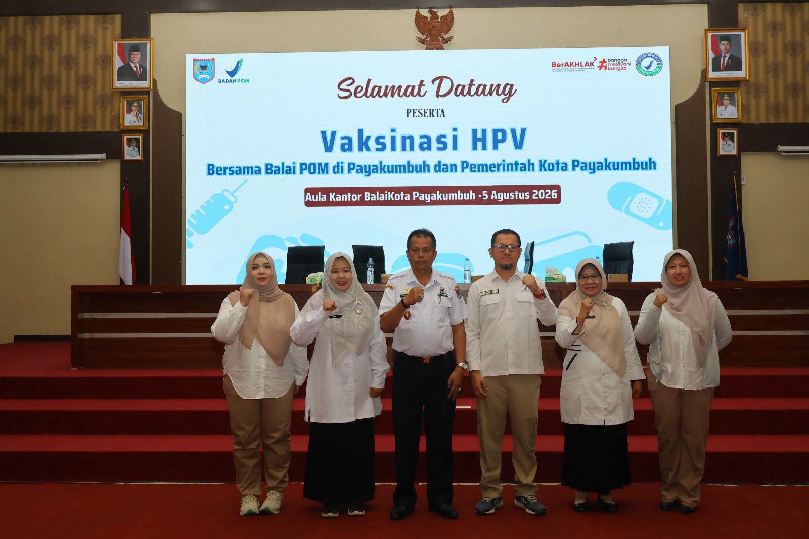 Dukung Program KORPRI Nasional, 130 ASN dan Warga Payakumbuh Dapat Vaksinasi HPV Gratis