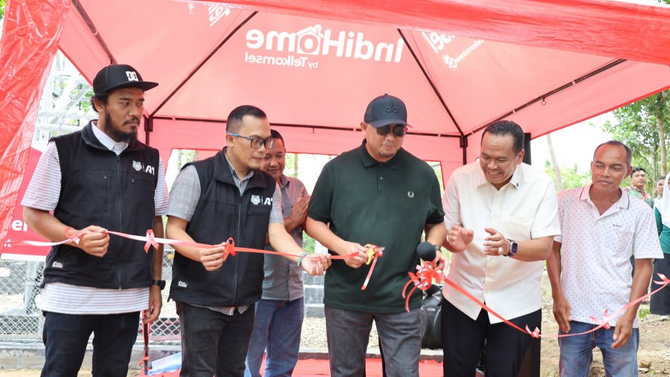Andre Rosiade Tepati Janji, BTS Telkomsel Resmi Berdiri di Desa Kajai, Internet Ngebut?