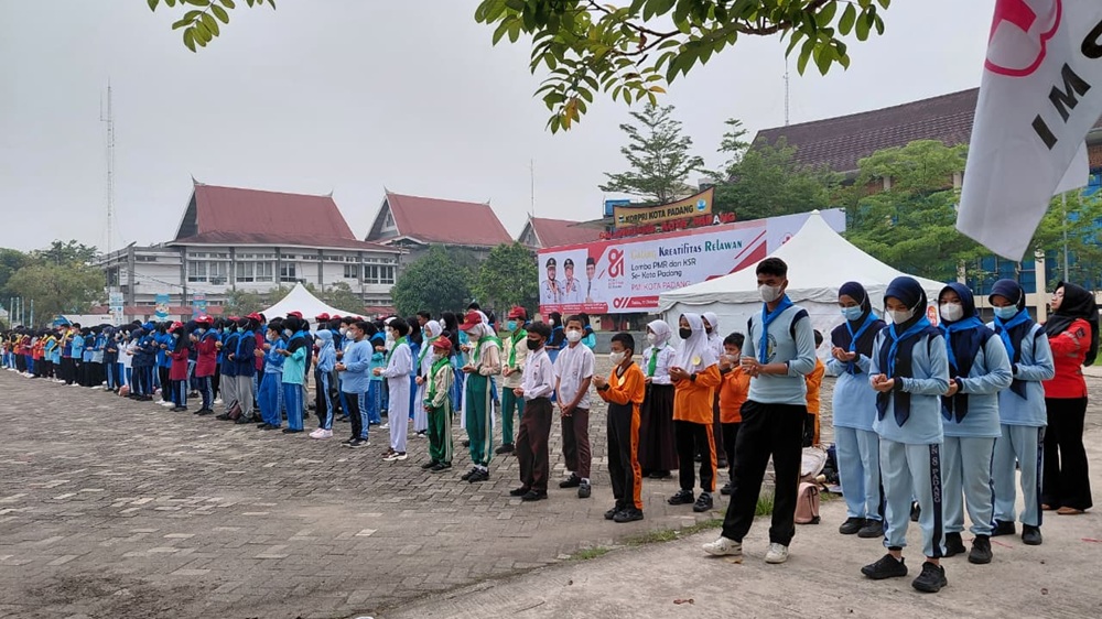 Galang Kreativitas Relawan PMI Padang Diikuti 300 Peserta