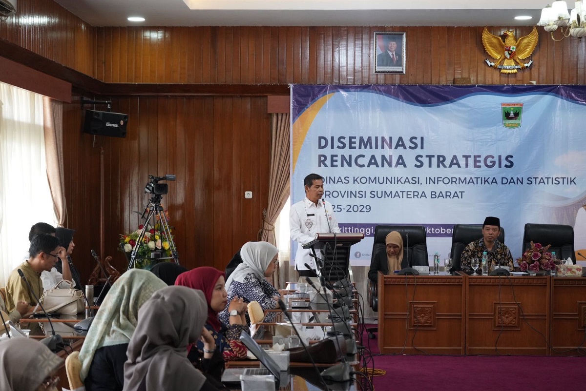 Pemprov Sumbar Gelar Forum Strategis Digital 2025–2029, Percepat Transformasi Menuju Pemerintahan Paperless