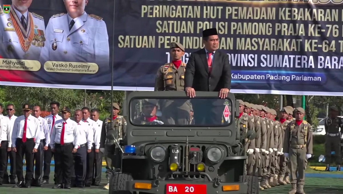 Garda Terdepan Keamanan: Pemprov Sumbar Peringati HUT Damkar, Satpol PP, dan Satlinmas 2026