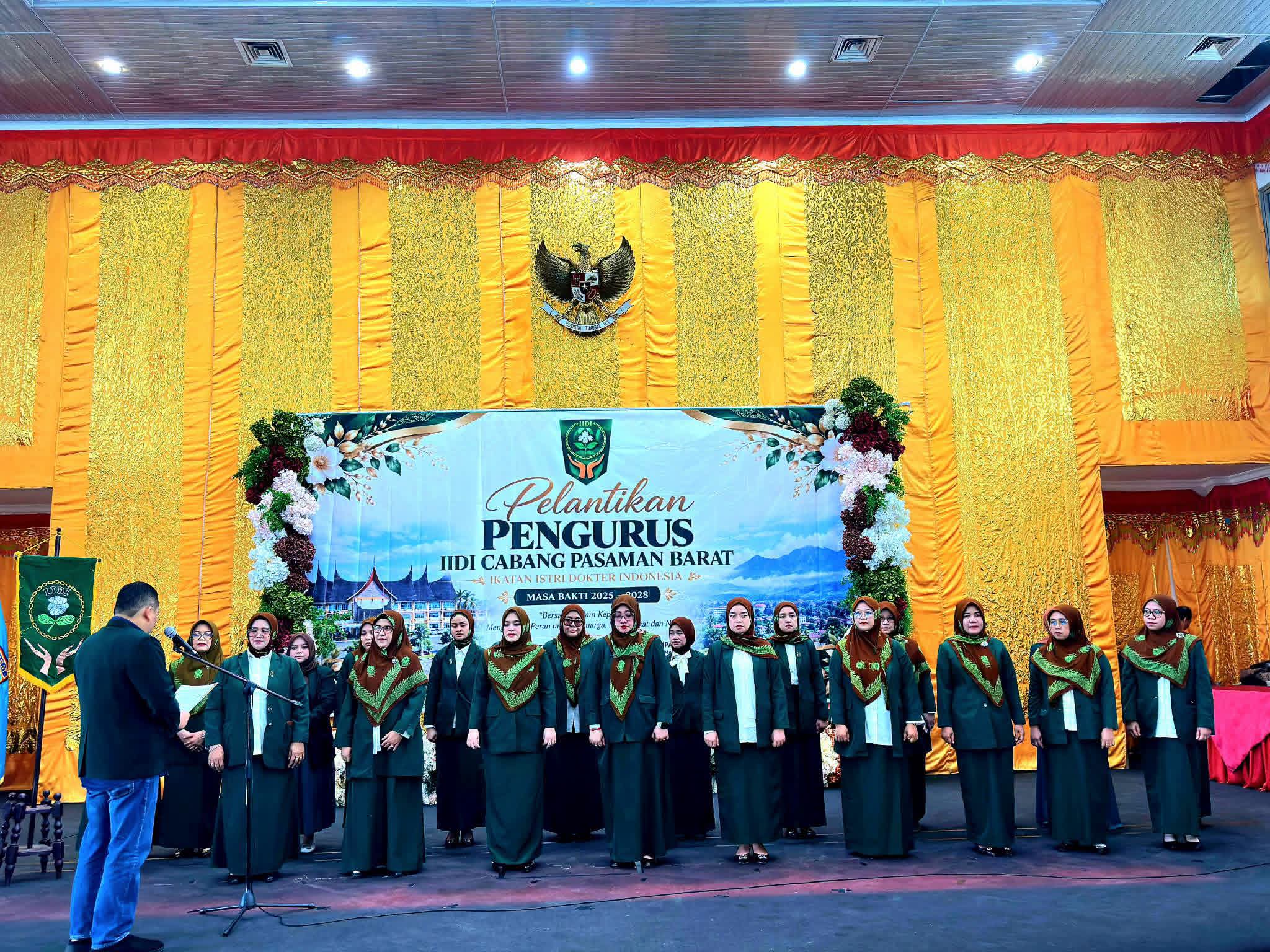 Pengurus IIDI Pasaman Barat 2025–2028 Dilantik, Perkuat Edukasi Kesehatan Keluarga
