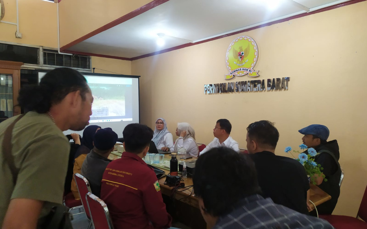 Koalisi Masyarakat Sipil Sumbar Laporkan Penanganan Kasus Nenek Saudah ke Komnas HAM