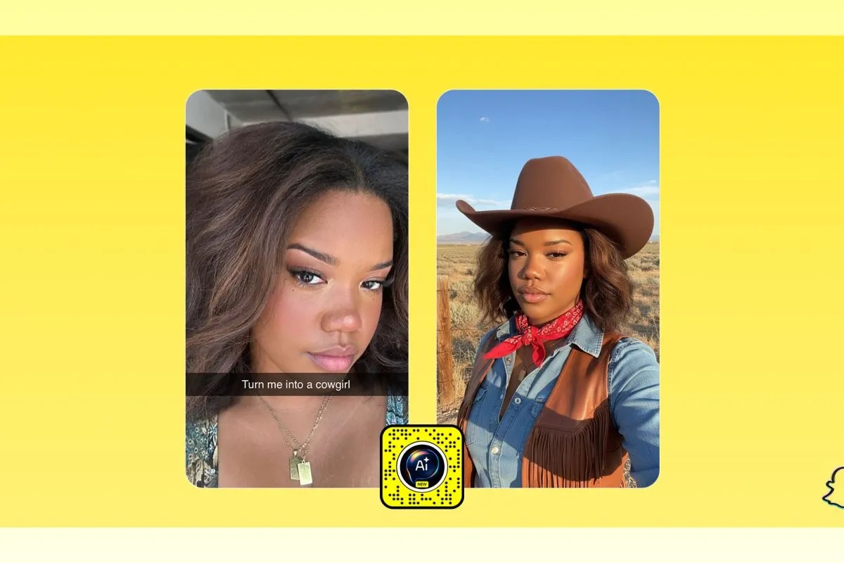 Snapchat Rilis Imagine Lens, Bisa Bikin Foto Pakai Perintah Teks