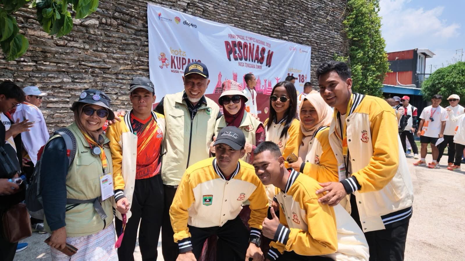 Beri Dukungan Moral Bagi Atlet SOIna Sumbar, Gubernur Mahyeldi Hadir di Kupang 
